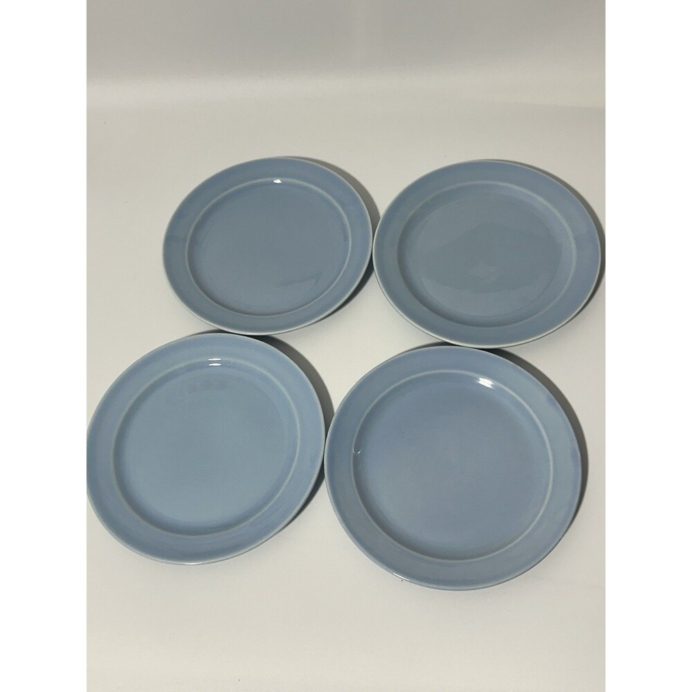 Vintage Luray Pastels 6.25” Bread Dessert Plate Blue Set of 4